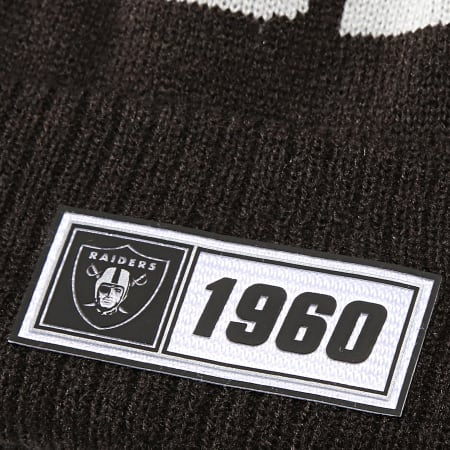 New Era - Bonnet Sport Knit 12050377 Oakland Raiders Noir