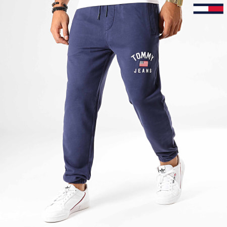 Tommy Jeans - Pantalon Jogging Washed Logo 6971 Bleu Marine