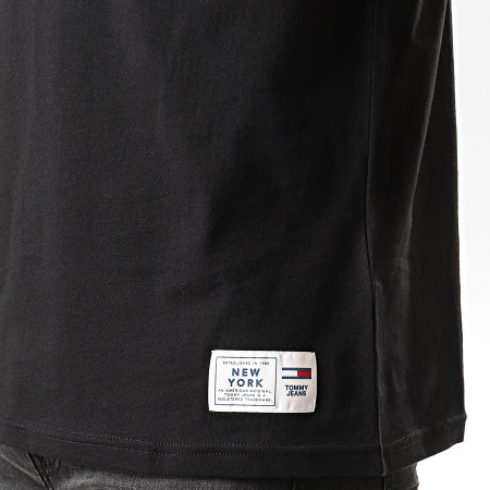 Tommy Jeans - Tee Shirt USA Flag 7068 Noir