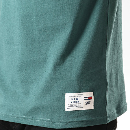 Tommy Jeans - Tee Shirt USA Flag 7068 Vert