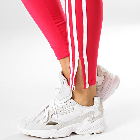 Adidas Originals - Legging Femme A Bandes ED4757 Rose Fushia Blanc