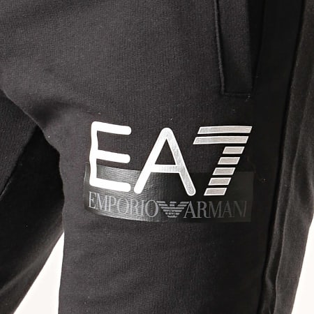 EA7 Emporio Armani - Pantalon Jogging 6GPP53-PJ05Z Noir Argenté