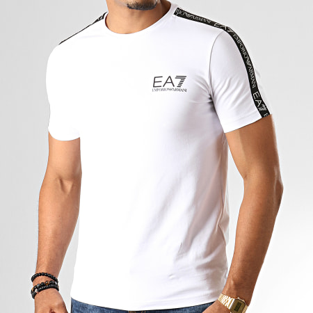 t-shirt ea7 blanc