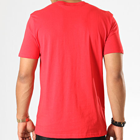 Kaporal - Tee Shirt Olrik Rouge Blanc Bleu