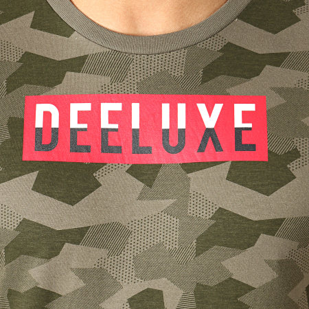 Deeluxe - Tee Shirt Oversize Weak Vert Kaki