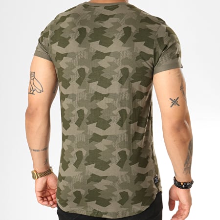 Deeluxe - Tee Shirt Oversize Weak Vert Kaki
