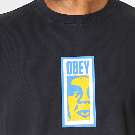 Obey - Tee Shirt Slim Icon Noir
