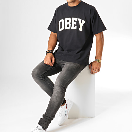 Obey - Tee Shirt Academic Noir