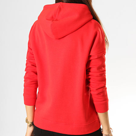 Only - Sweat Capuche Femme Easy Treats Rouge