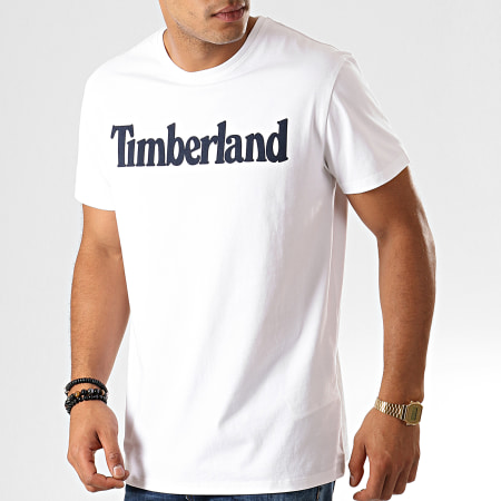Timberland - Tee Shirt Kennebec River Linear A1YUY Blanc