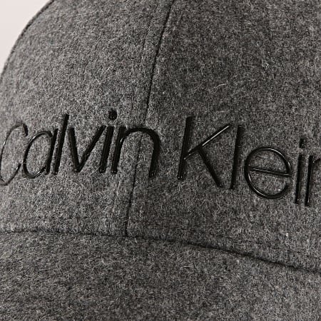 Calvin Klein - Casquette Melton 5025 Gris Chiné
