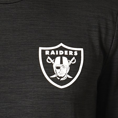 New Era - Tee Shirt Manches Longues NFL Engineered Oakland Raiders 12033387 Noir