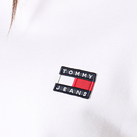 Tommy Jeans - Sweat Crewneck Femme Badge 6814 Blanc