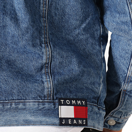 Tommy Jeans - Veste Jean Regular Trucker 7052 Bleu Denim Beige
