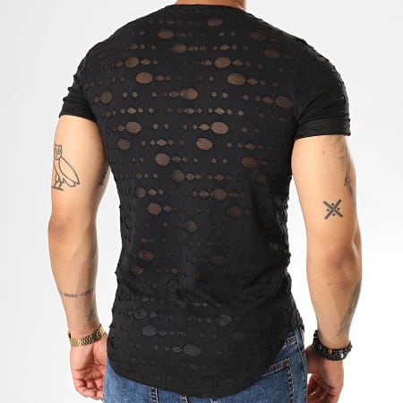 Uniplay - Tee Shirt Oversize UY449 Noir