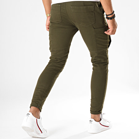 Uniplay - Pantalon Slim PS-3 Vert Kaki