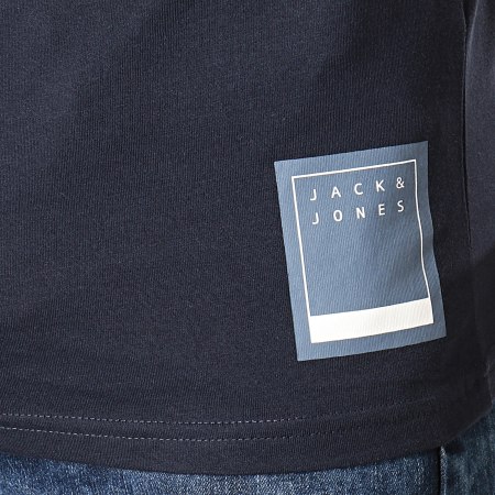Jack And Jones - Tee Shirt Joey Bleu Marine