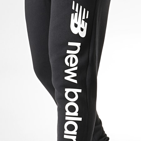 New Balance - Pantalon Jogging Optiks 742150 Noir Blanc