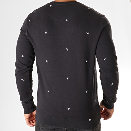 Only And Sons - Sweat Crewneck Kyon Noir Blanc