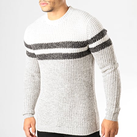 Only And Sons - Pull Lazlo Gris Chiné