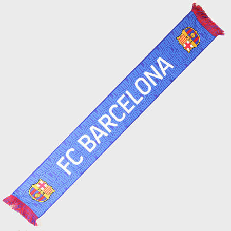 FC Barcelona - Echarpe All Over Bleu Roi