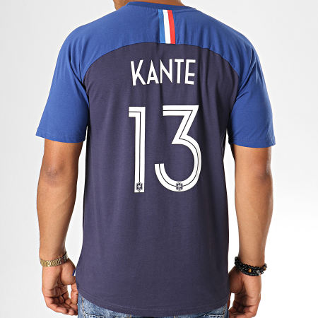 FFF - Tee Shirt Player Kante N°13 F19009C Bleu Marine