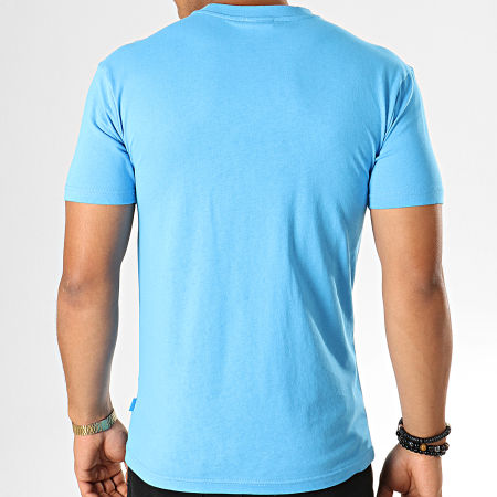 OM - Tee Shirt Big Logo M19002C Bleu Clair