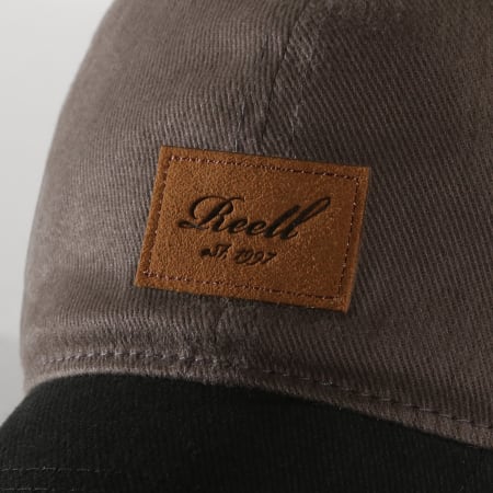 Reell Jeans - Casquette Snapback Tone Gris Anthracite