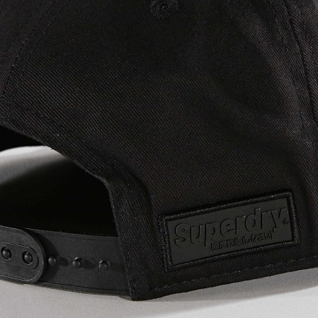 Superdry - Casquette Snapback International B-Boy Cap Noir