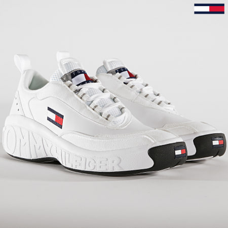 Tommy Hilfiger - Baskets Heritage Low Cut Icon 0391 White