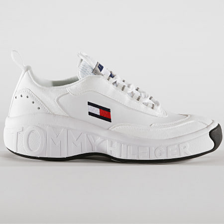 Tommy Hilfiger - Baskets Heritage Low Cut Icon 0391 White