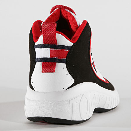 Tommy Jeans - Baskets Heritage Lace Up Icon 0392 Red White Black