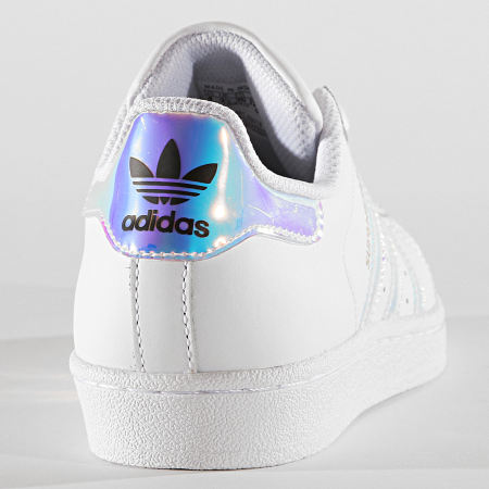Adidas Originals - Baskets Femme Superstar AG6278 Footwear White Metallic Silver