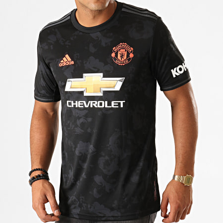 Adidas Sportswear - Maillot De Foot Manchester United 3 ED7390 Noir Corail