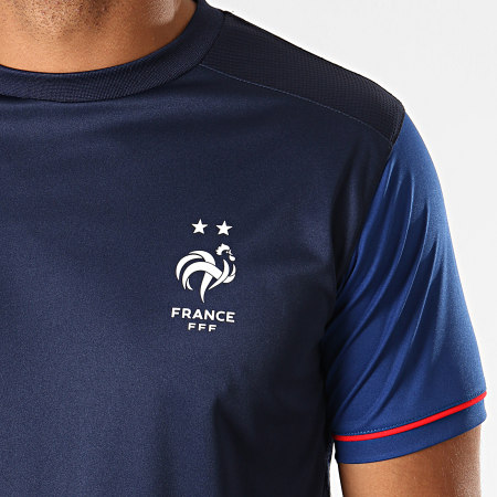 FFF - Tee Shirt Fan F19011C Bleu Marine