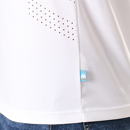 OM - Tee Shirt Fan M19006C Blanc
