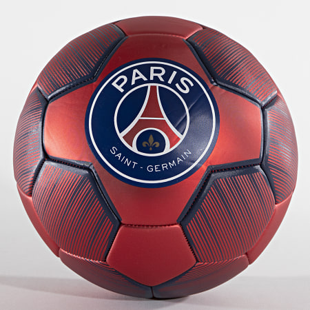PSG  Ballon De Foot PSG Metallic P13165 Rouge  LaBoutiqueOfficielle.com