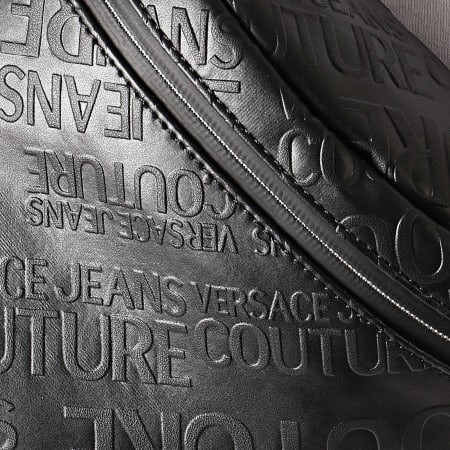 Versace Jeans Couture - Sac Banane Linea Logo All Over Dis 7 E1YUBB46 Noir