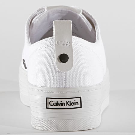 Calvin Klein - Baskets Femme Zolah Canvas R0673 White
