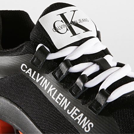 Calvin Klein - Baskets Leory Low Top Lace Up Mesh S0590 Black