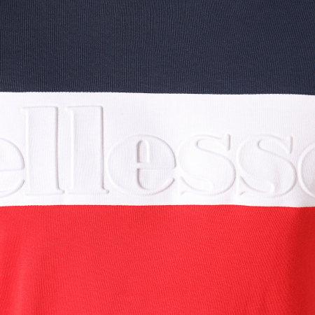 Ellesse - Tee Shirt Tricolore Timavo SHC07385 Rouge Bleu Marine Blanc