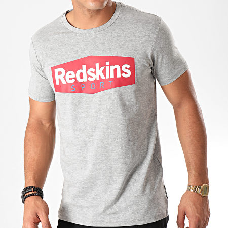 Redskins - Tee Shirt Larex Calder Gris Chiné