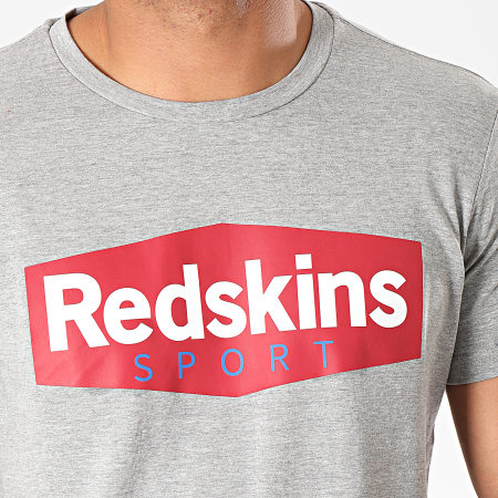 Redskins - Tee Shirt Larex Calder Gris Chiné