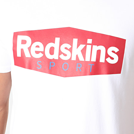 Redskins - Tee Shirt Larex Calder Blanc