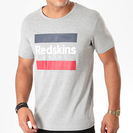 Redskins - Tee Shirt Spear Calder Gris Chiné