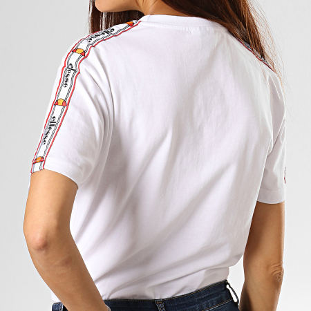 Ellesse - Tee Shirt Femme A Bandes Antalya SGC07471 Blanc
