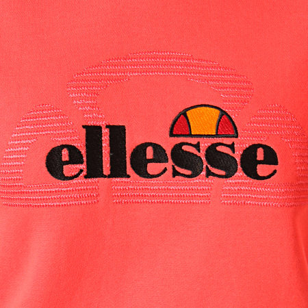 Ellesse - Sweat Capuche Femme A Bandes Marseille SGC07473 Rouge