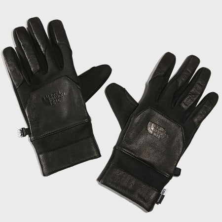 The North Face - Gants Etip Leather Noir