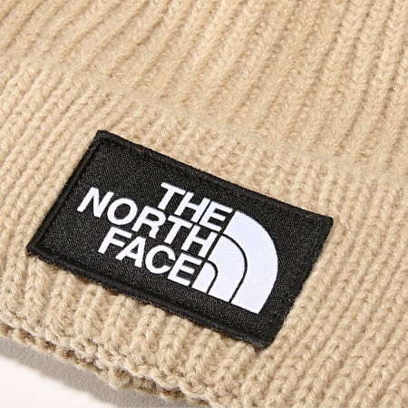 The North Face - Bonnet TNF Logo Box Cuf Ecru
