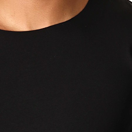 Ikao - Tee Shirt Oversize A Manches Longues F619 Noir